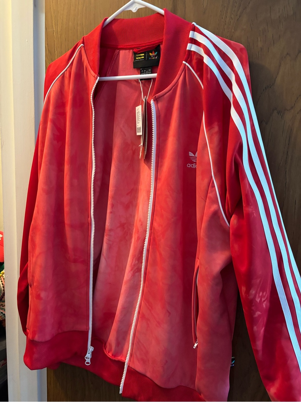 adidas Pharrell Williams Red Hu Track Jacket